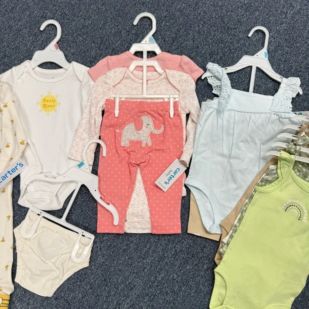 Baby Girls Bundle Lot of Clothes Brand New With Tags Size 6m - Picture 3 of 4